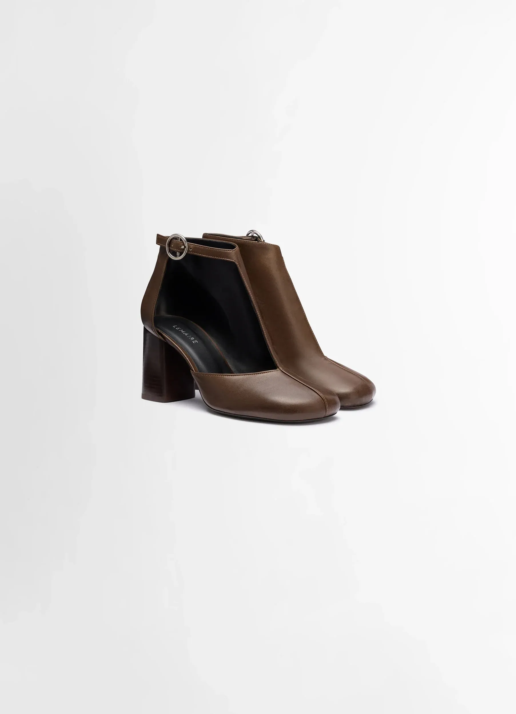 CUT OUT ANKLE BOOTS