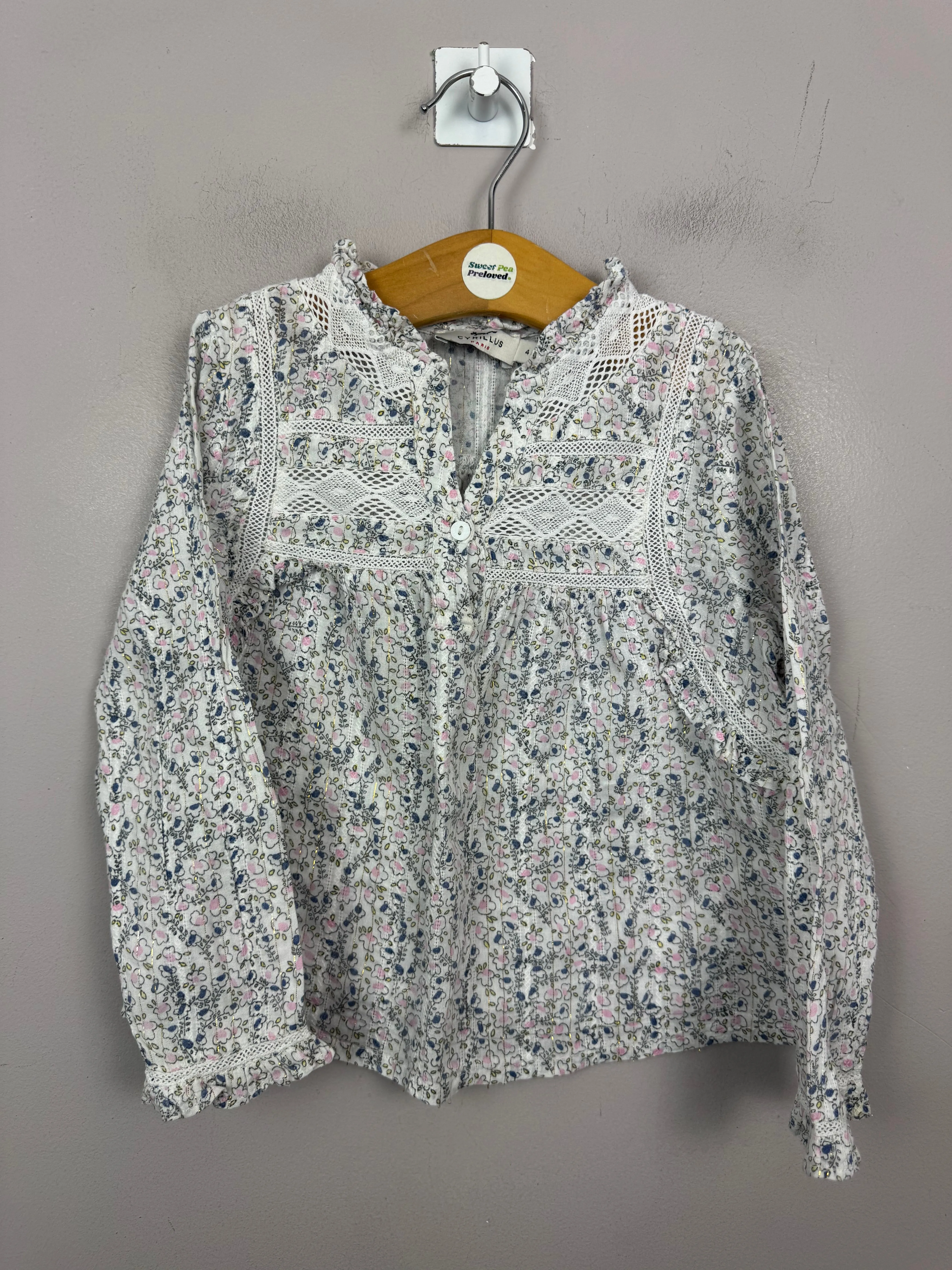 Cyrillus blouse 4y