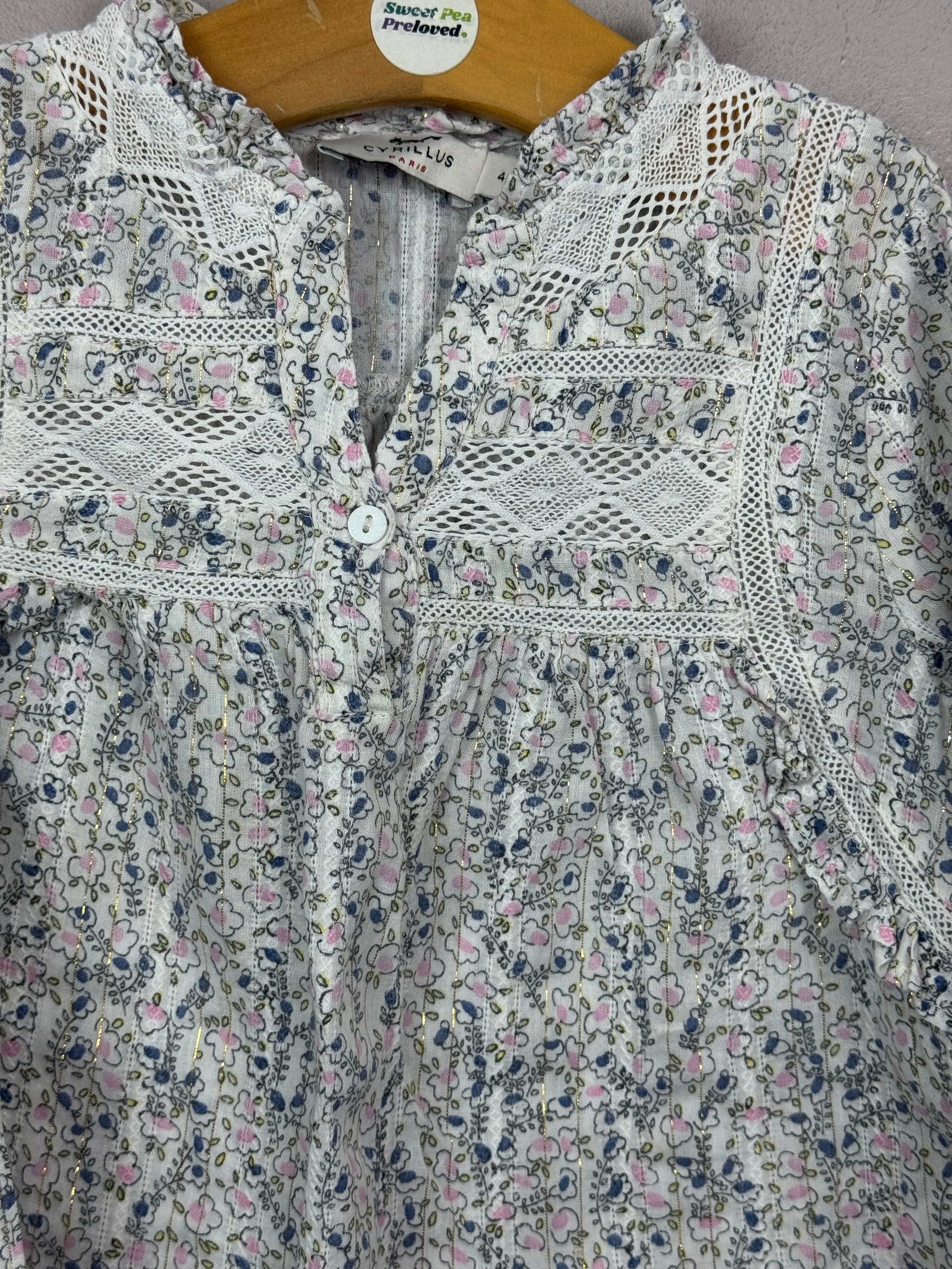 Cyrillus blouse 4y