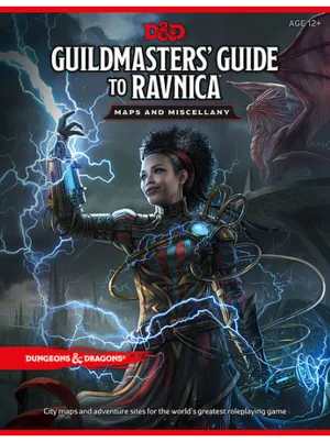 D&D Guildmasters Guide to Ravnica Maps and Miscellany
