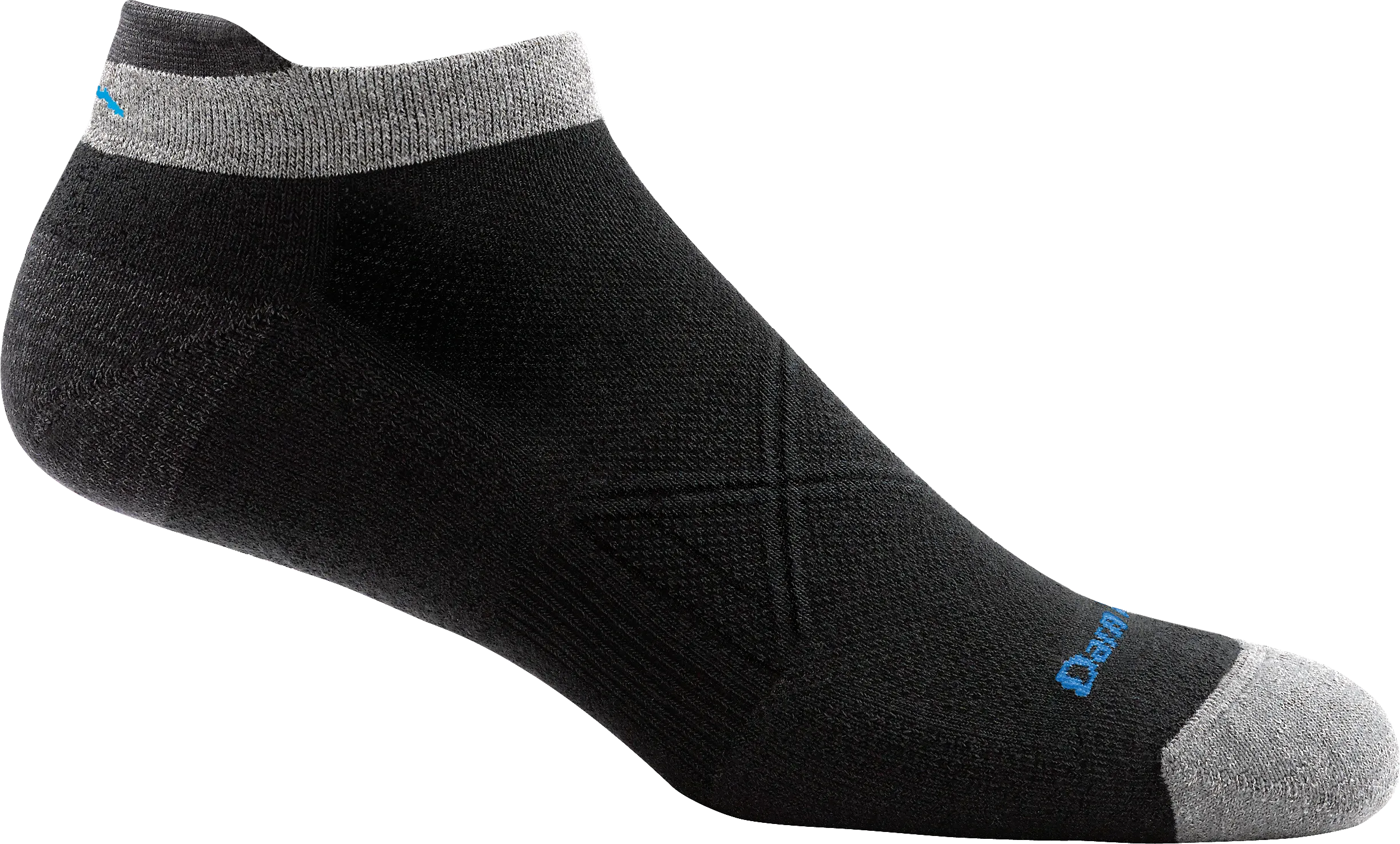 Darn Tough Mens 1024 Merino Wool No Show Running Socks