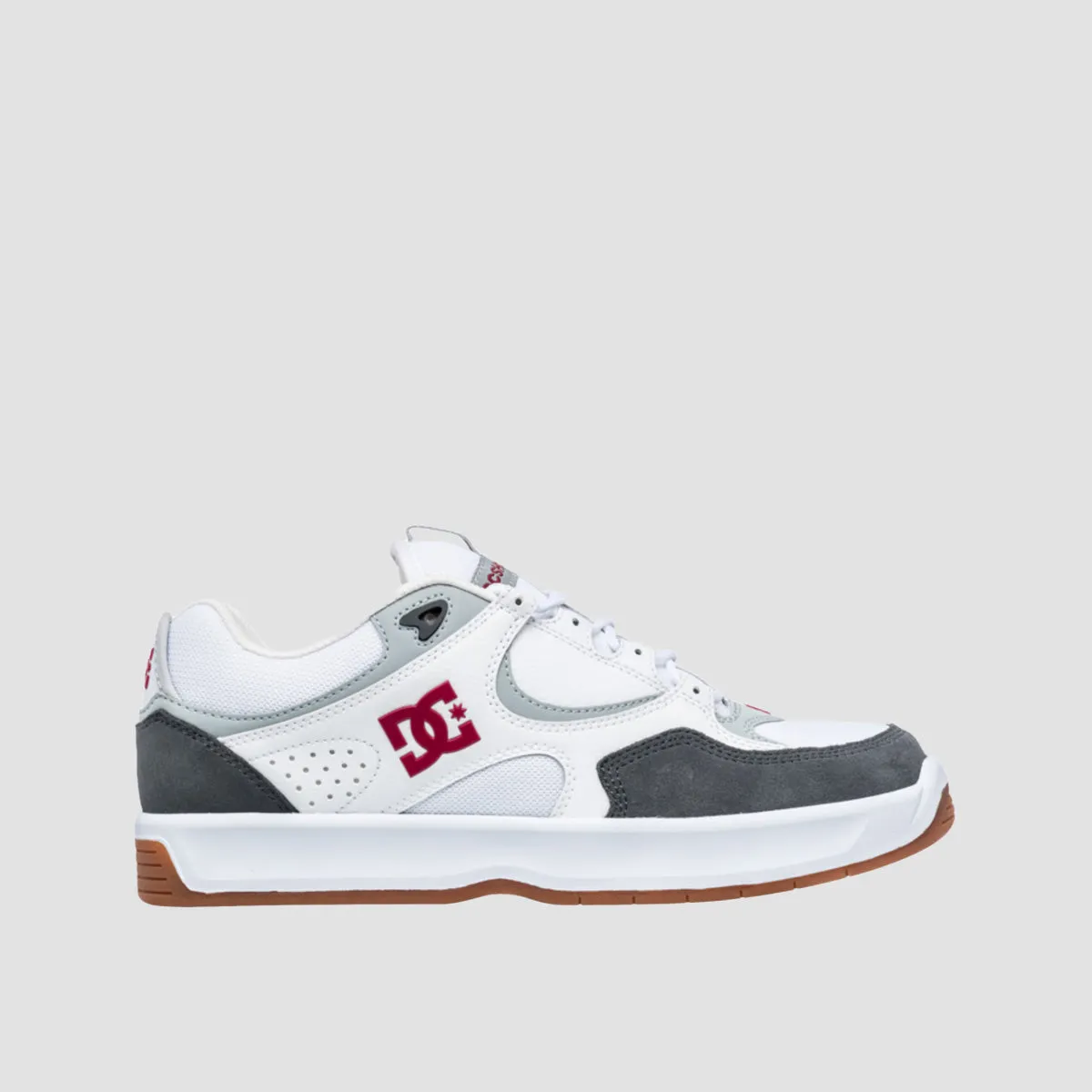 DC Kalynx Zero Shoes - White/Grey/Red