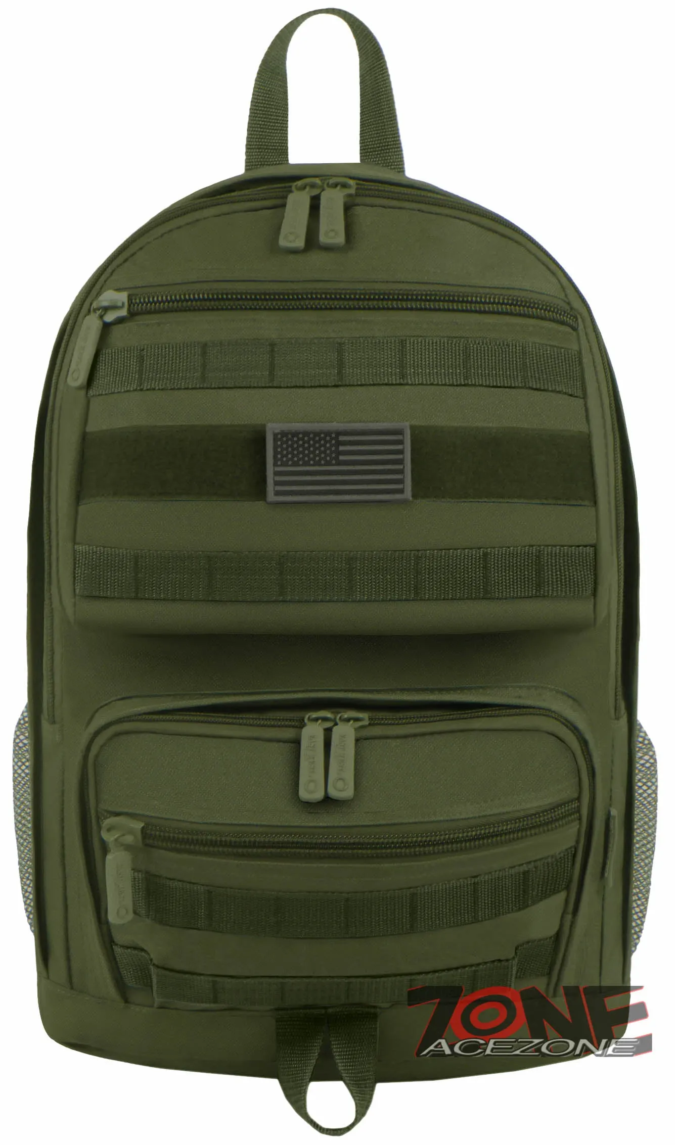 East West USA Tactical Molle Military Backpack Hiking Bag RT509 OLIVE