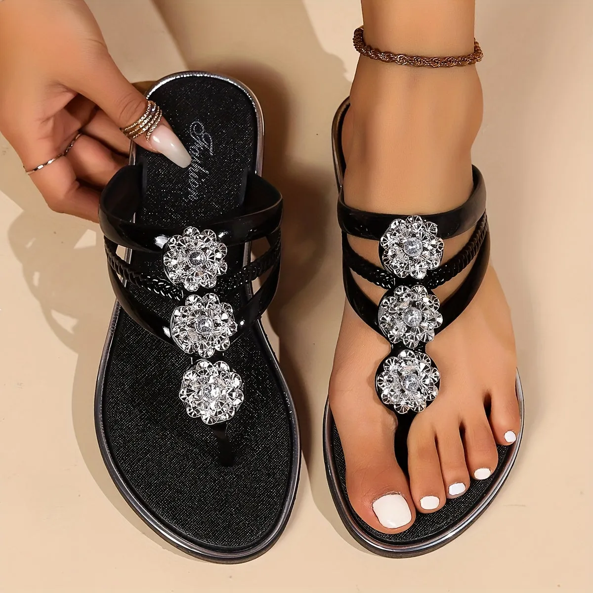 Eloira Glam Sandals