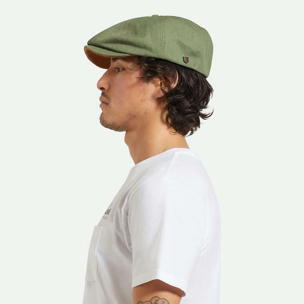 Fender Factory Brood Baggy Newsboy Cap - Olive