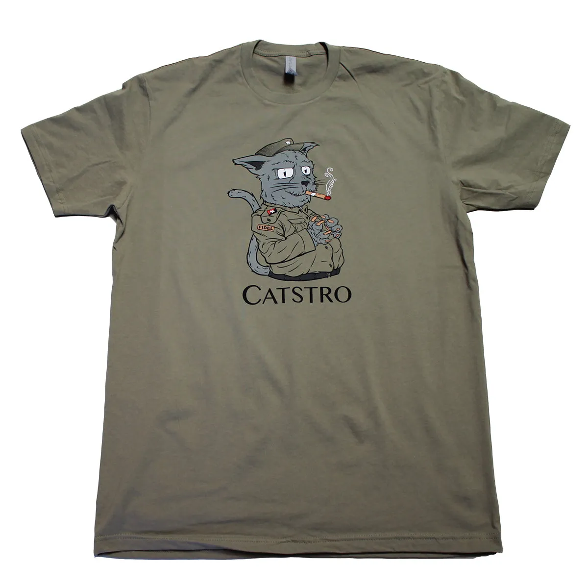 Fidel Catstro Funny Cat People Shirt