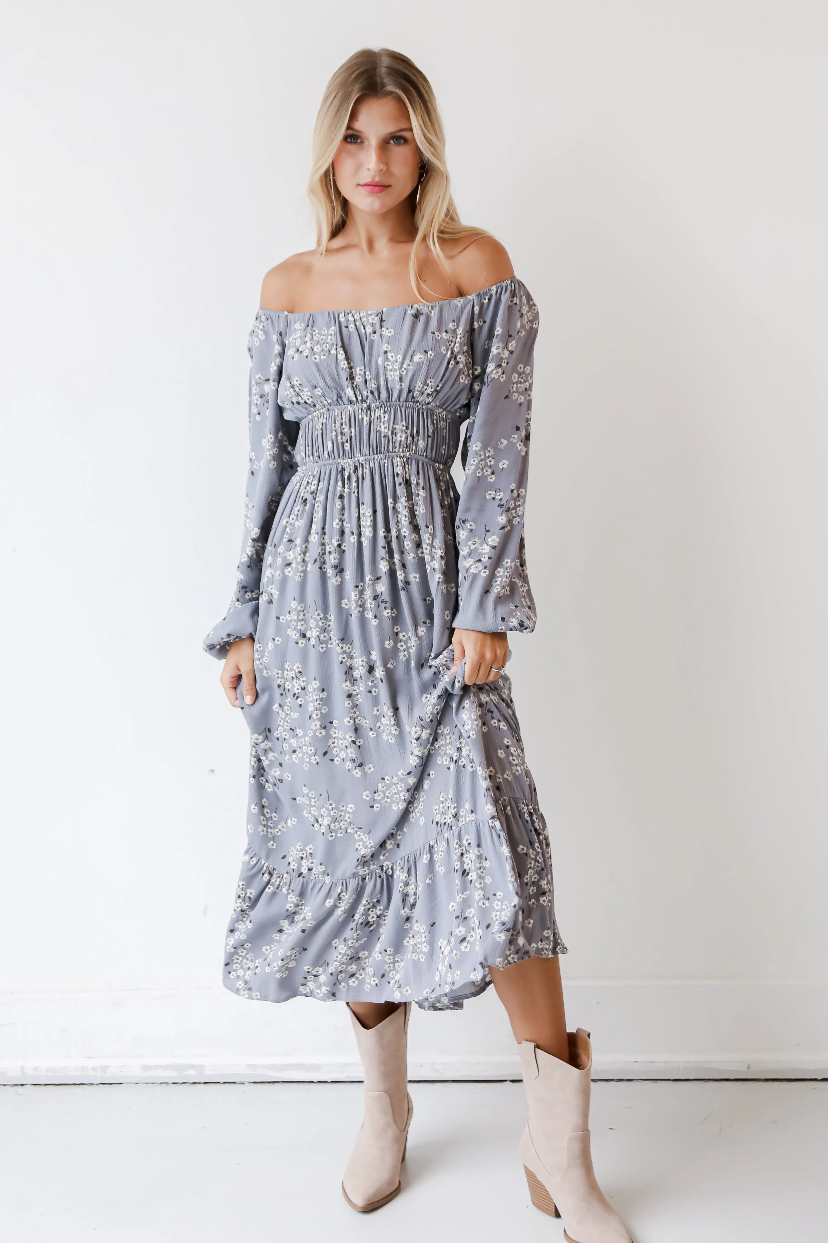 FINAL SALE - Bring Your Best Floral Maxi Dress