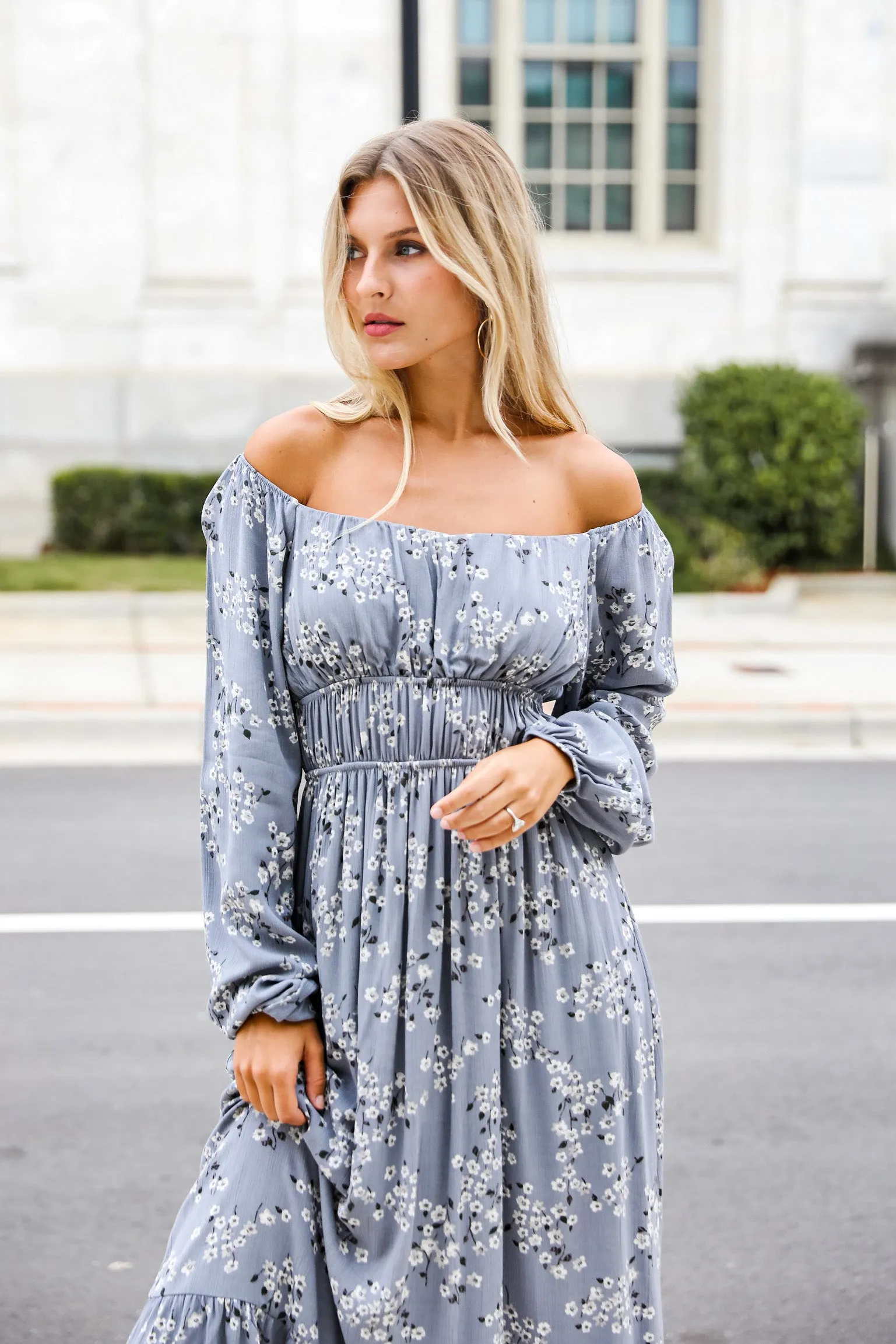 FINAL SALE - Bring Your Best Floral Maxi Dress