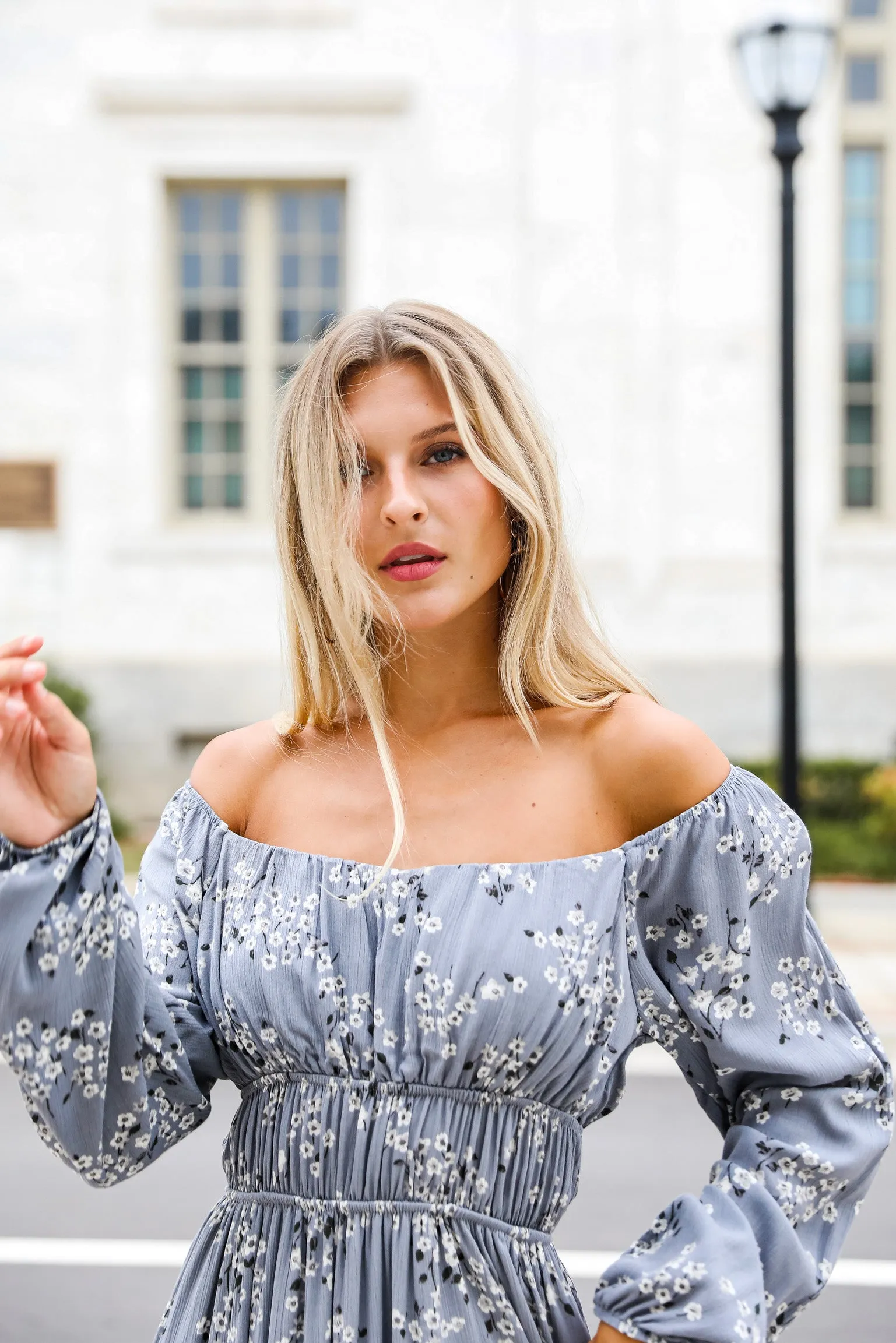 FINAL SALE - Bring Your Best Floral Maxi Dress