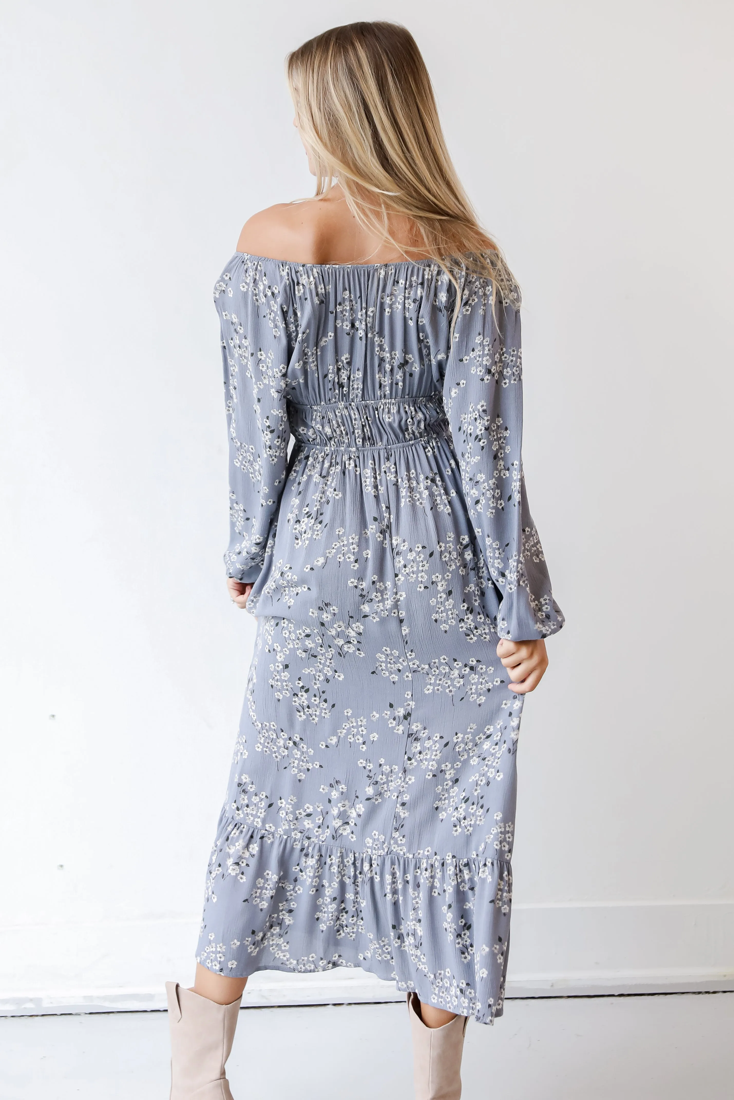 FINAL SALE - Bring Your Best Floral Maxi Dress