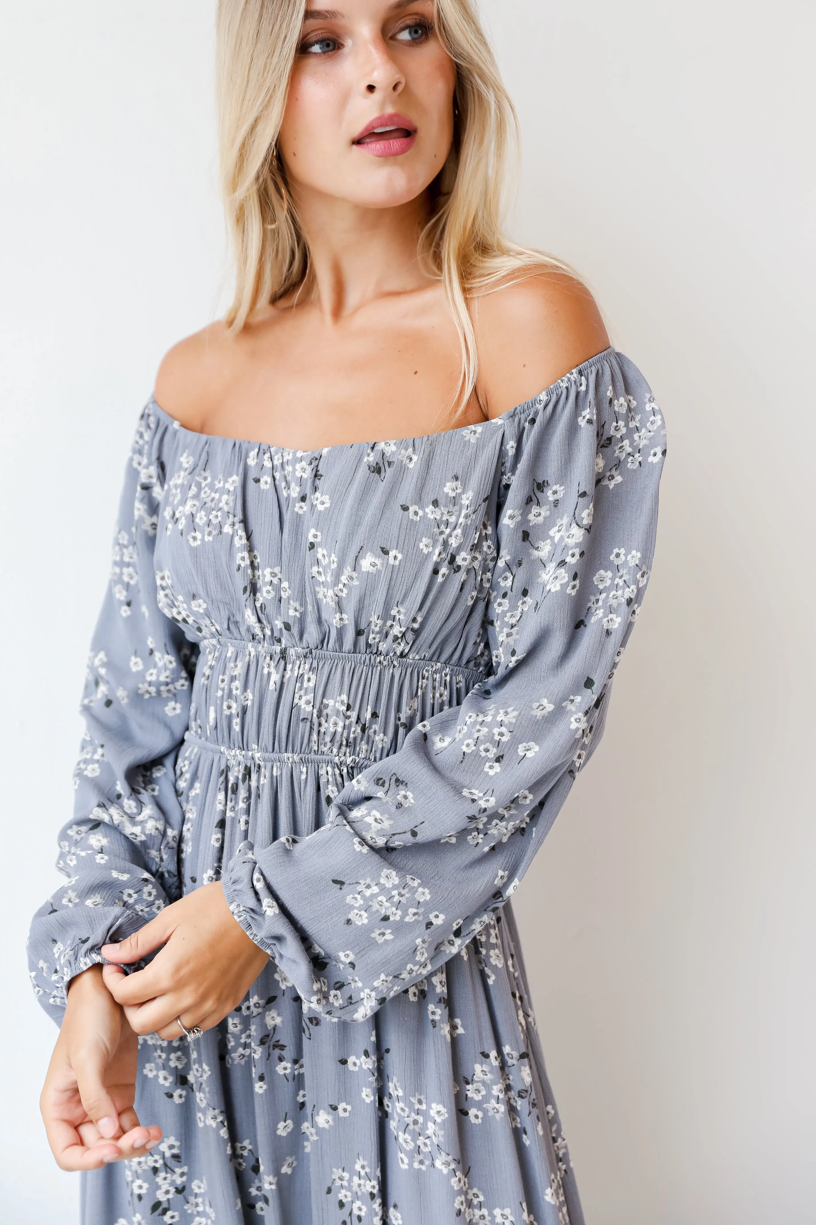 FINAL SALE - Bring Your Best Floral Maxi Dress