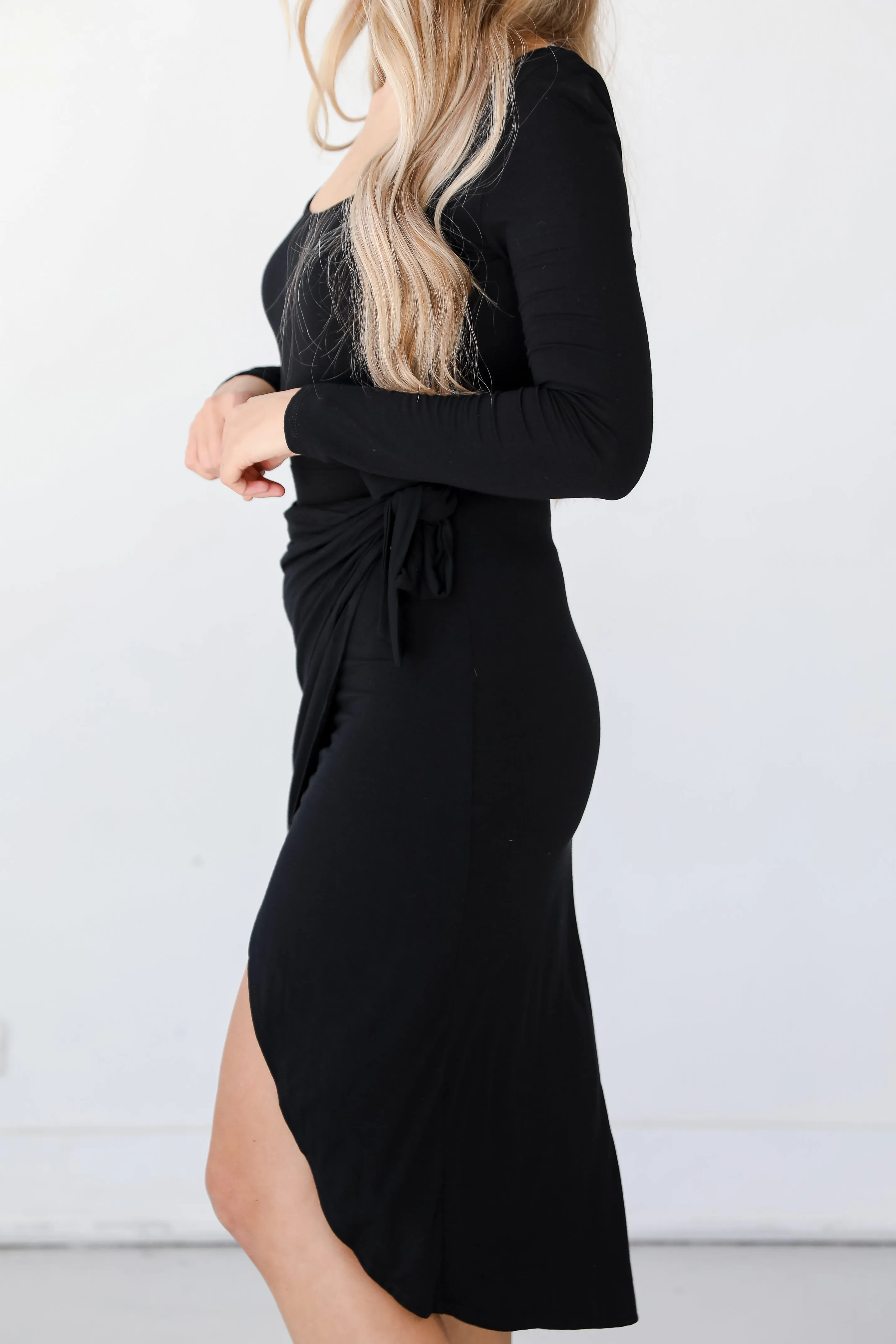 FINAL SALE - Eternal Love Wrap Midi Dress