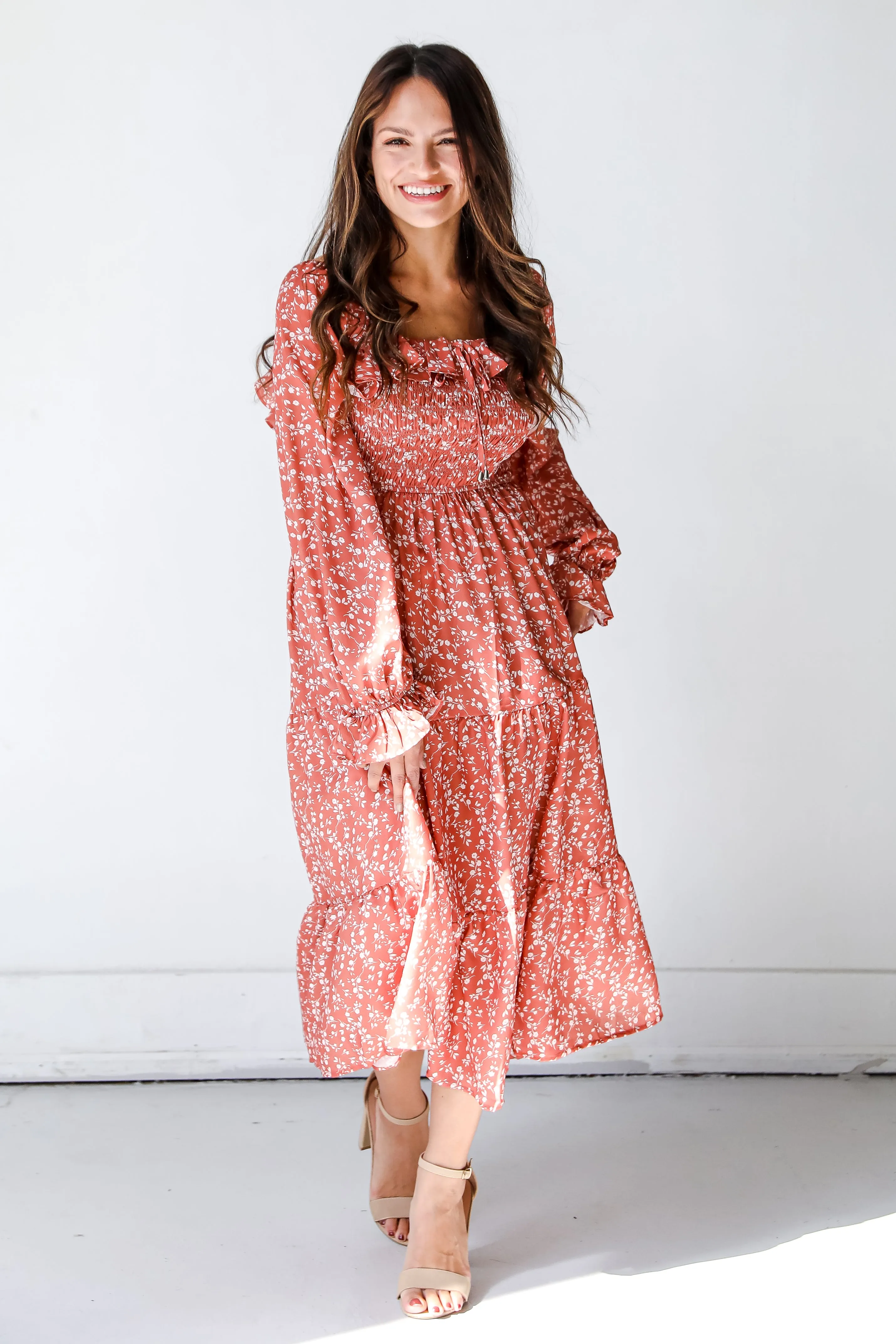 FINAL SALE - Know Your Love Floral Midi Dress
