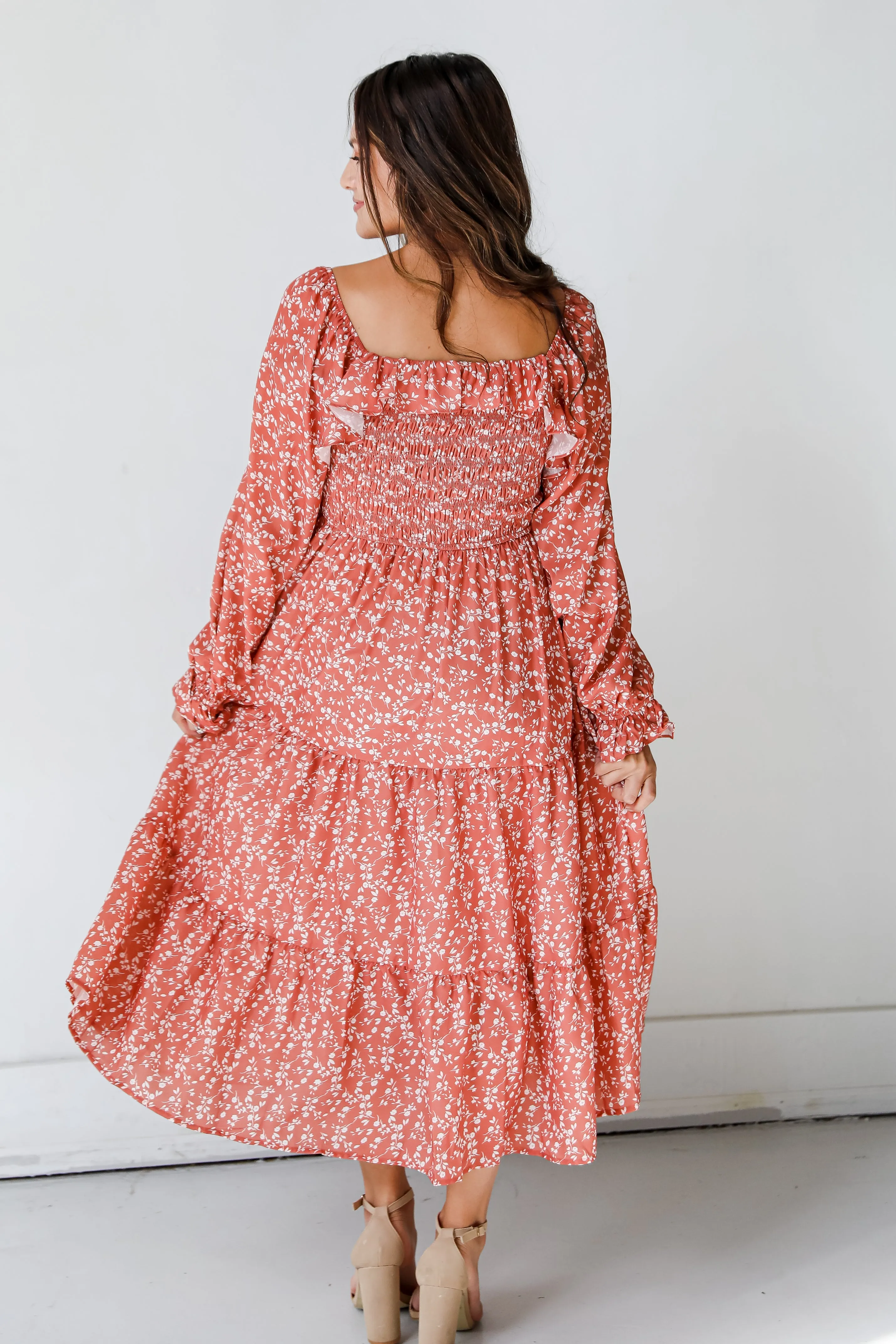 FINAL SALE - Know Your Love Floral Midi Dress