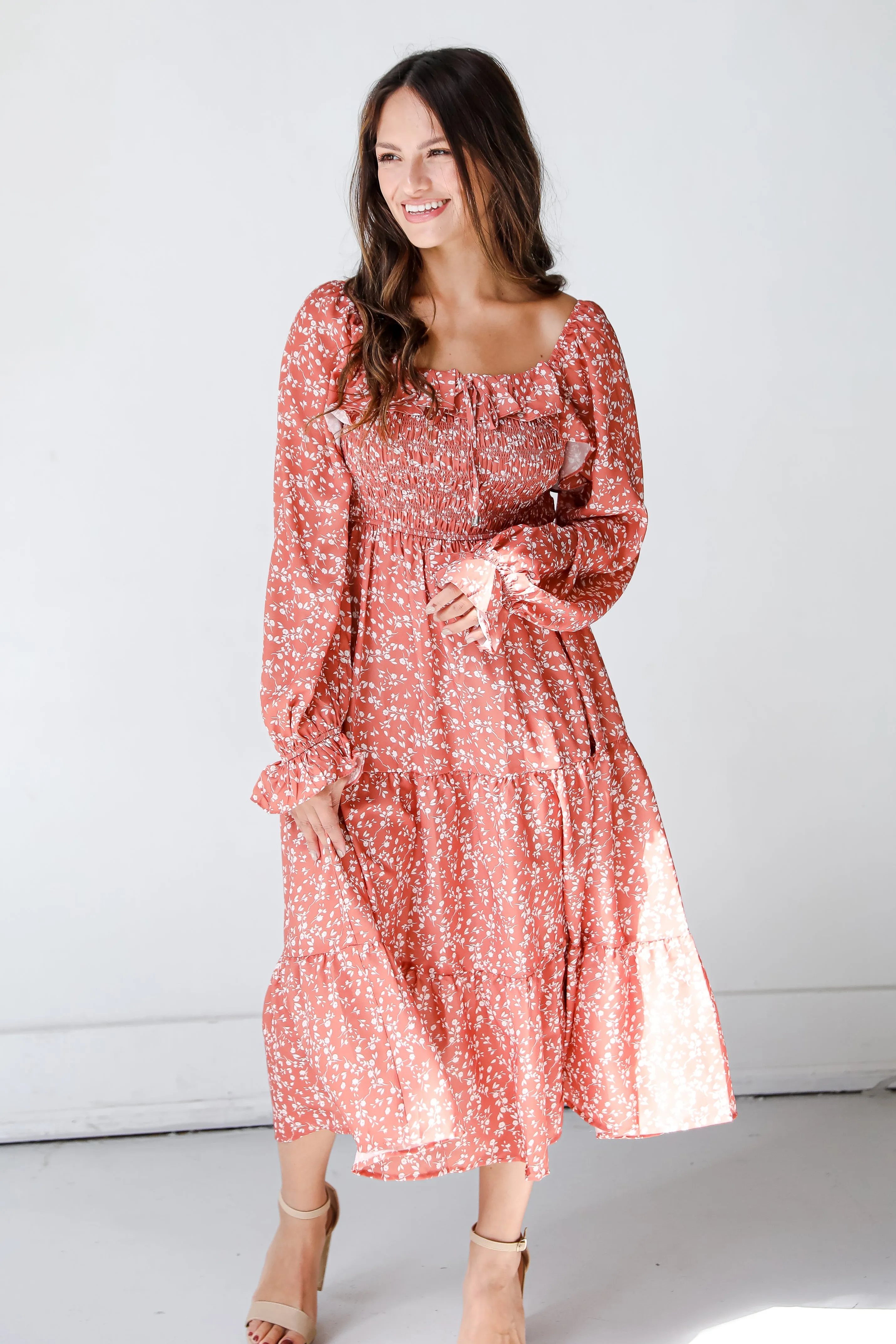 FINAL SALE - Know Your Love Floral Midi Dress