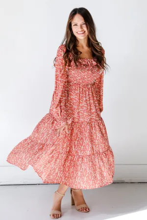 FINAL SALE - Know Your Love Floral Midi Dress