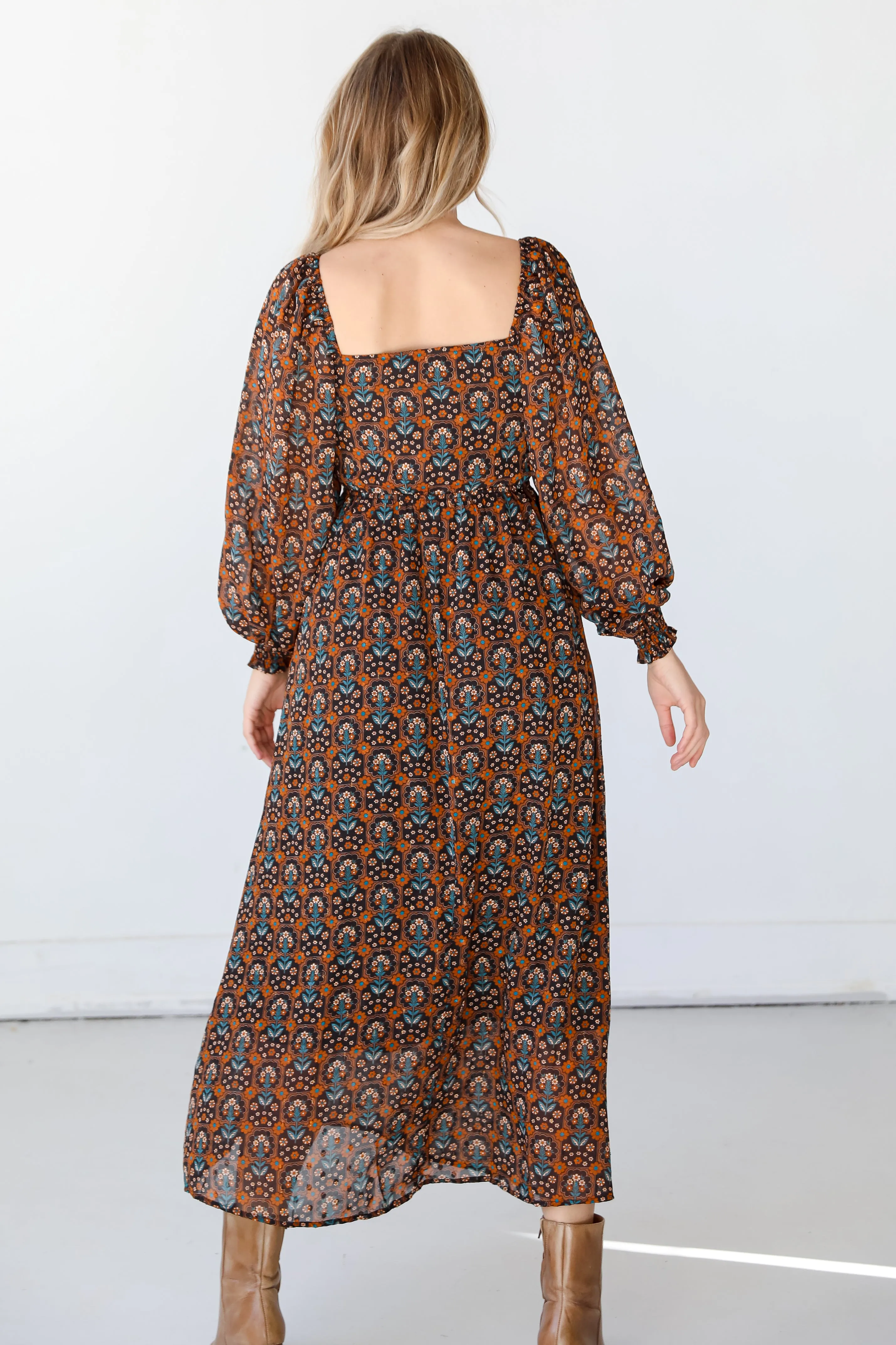 FINAL SALE - No Introductions Floral Maxi Dress
