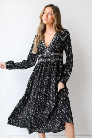FINAL SALE - No One Sweeter Floral Midi Dress