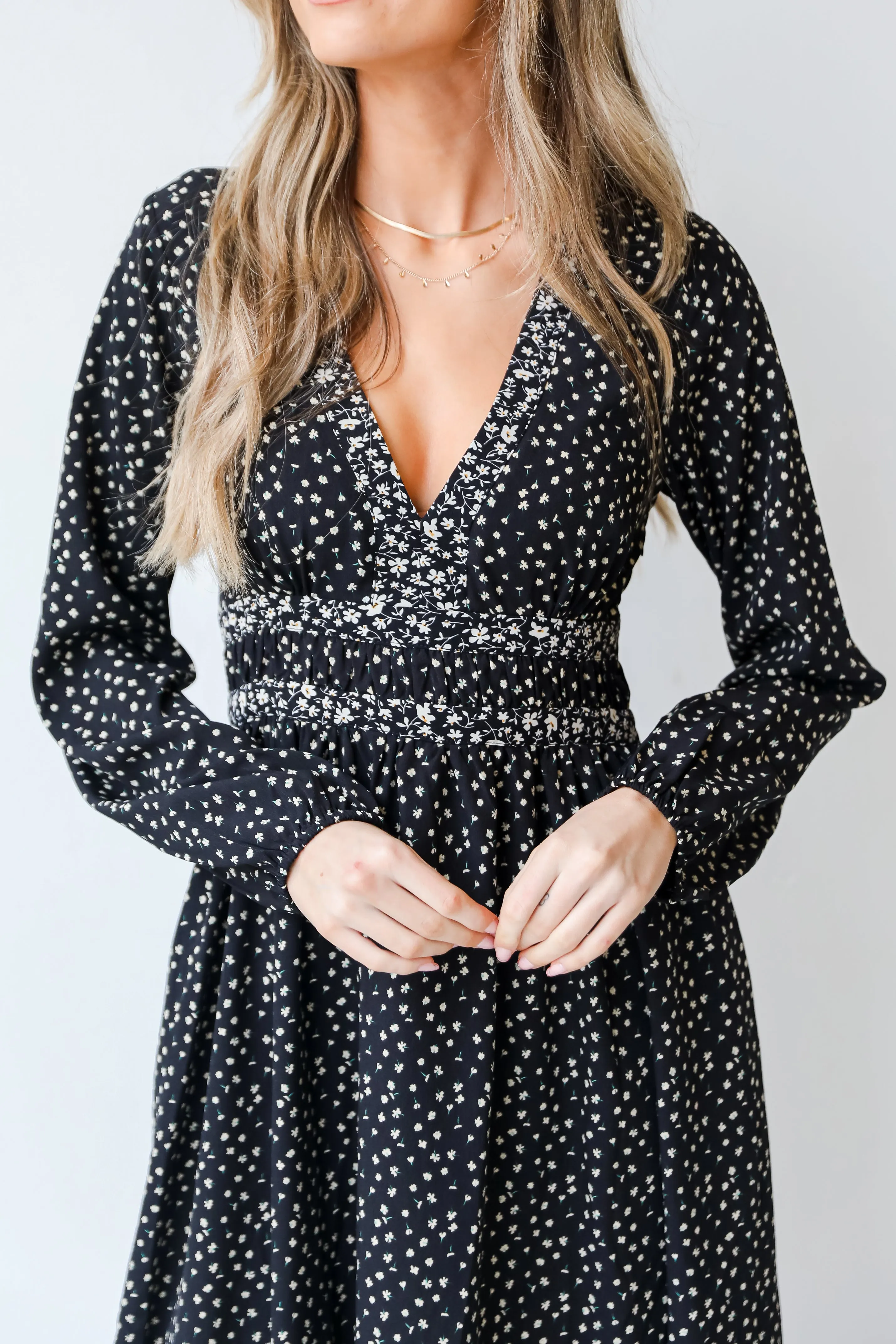 FINAL SALE - No One Sweeter Floral Midi Dress