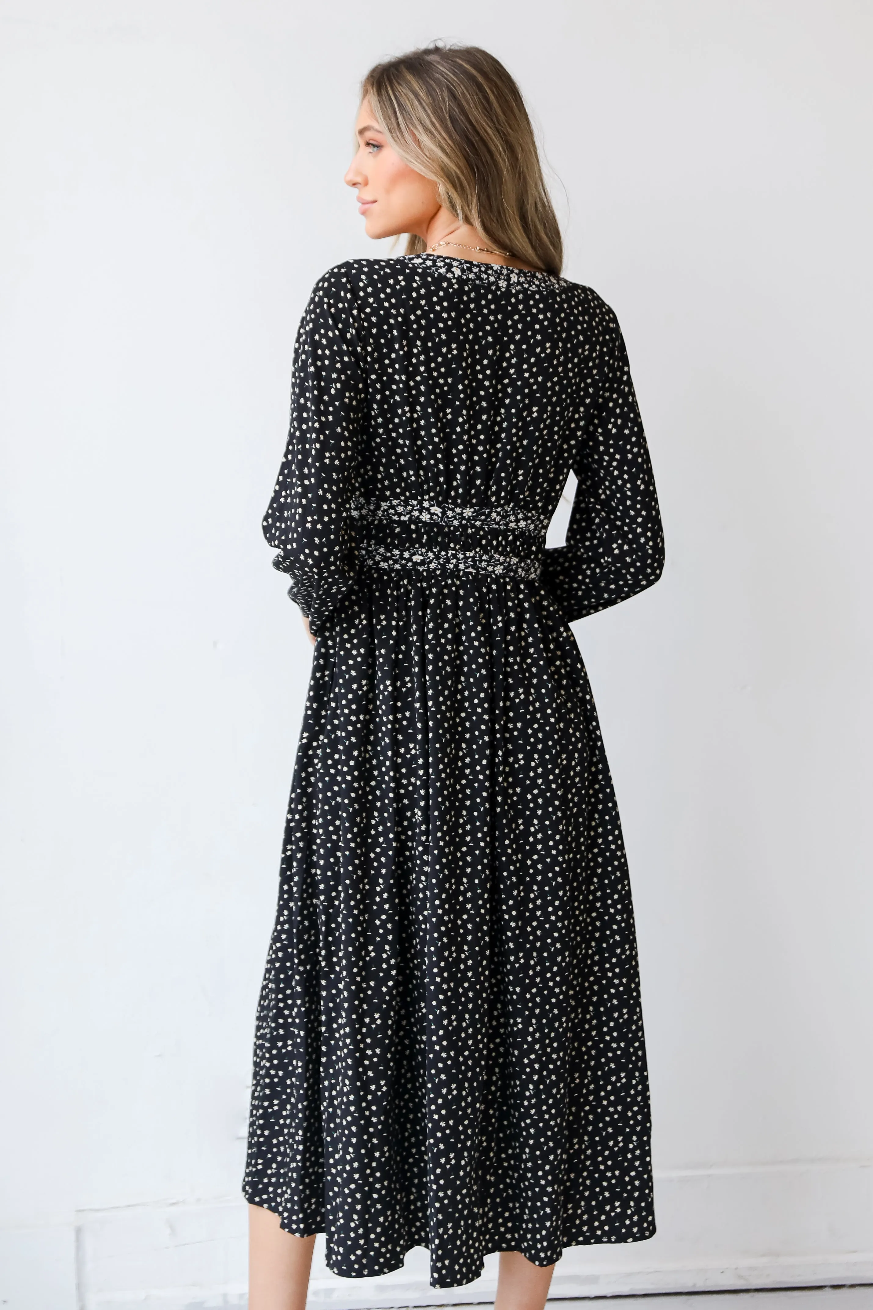 FINAL SALE - No One Sweeter Floral Midi Dress