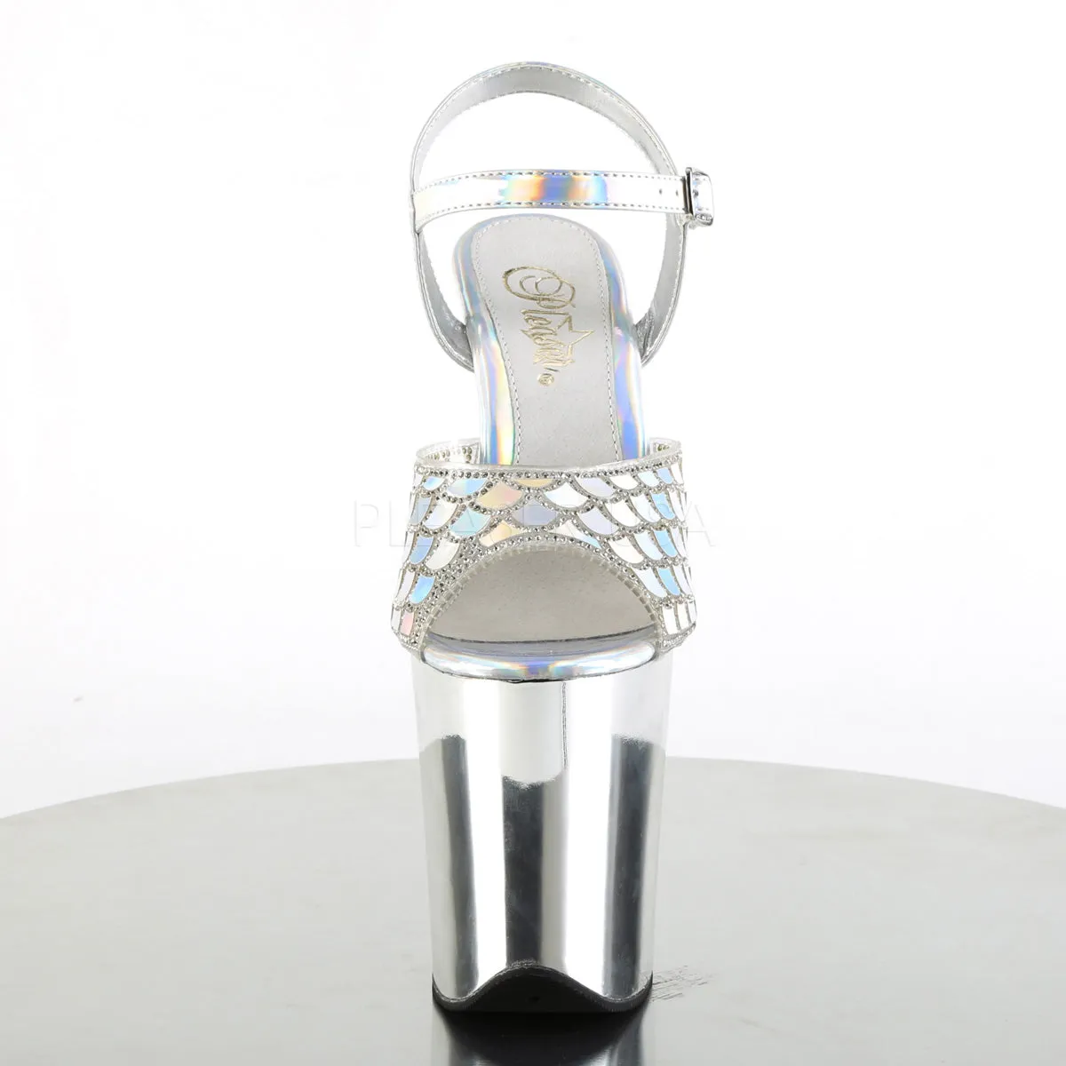 FLAMINGO-809MMRS  Silver Hologram/Silver Chrome