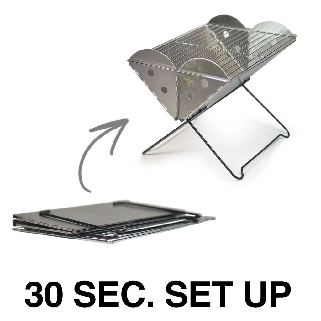 Flatpack Medium Portable Grill & Firepit