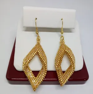 Folded Peyote Earrings (special order - sold out)