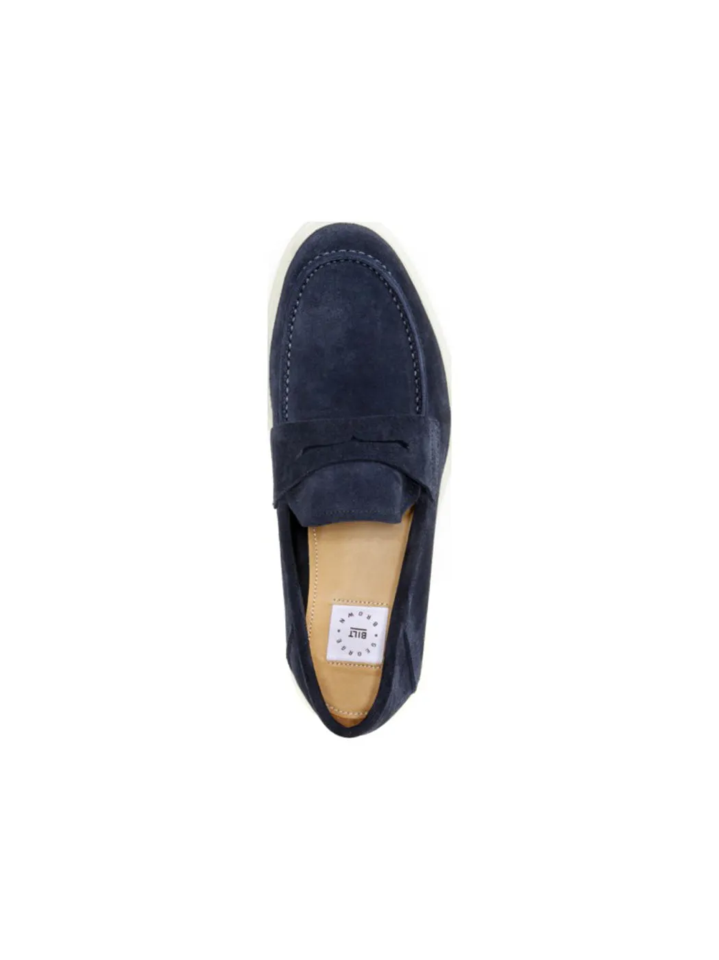 George Brown Bilt Men's Suede Foster Penny Loafer