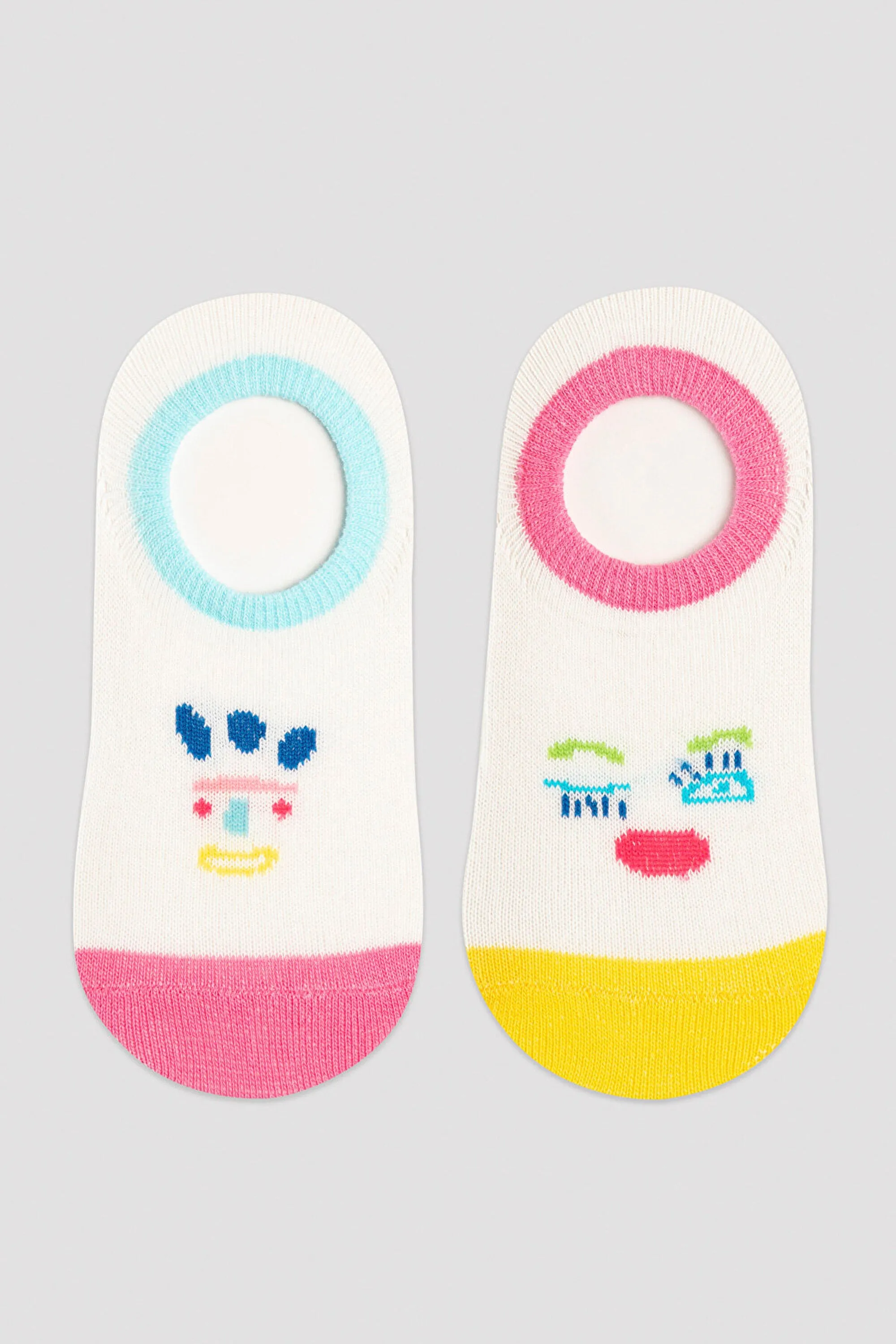 Girls Smiley Mode 2in1 Footsies