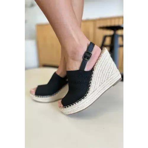 Glamorous Peep Heel Sandals