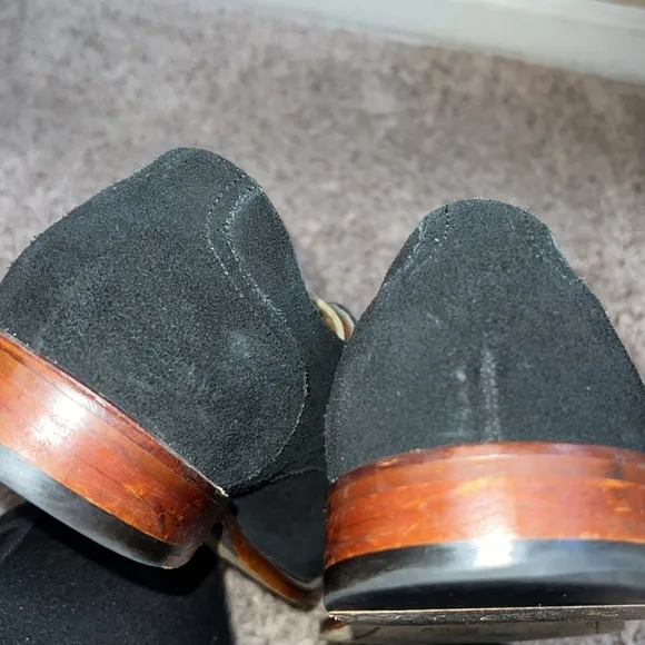 Gordon Rush Suede Lace Up Shoes Size 9.5