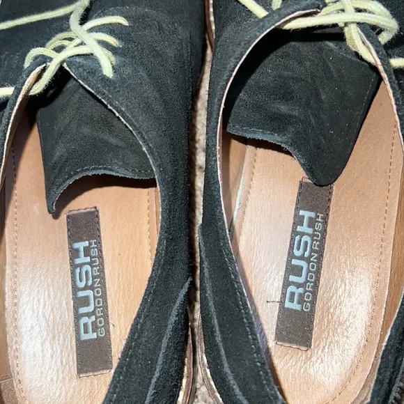 Gordon Rush Suede Lace Up Shoes Size 9.5