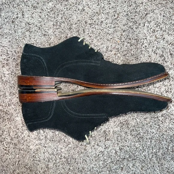 Gordon Rush Suede Lace Up Shoes Size 9.5