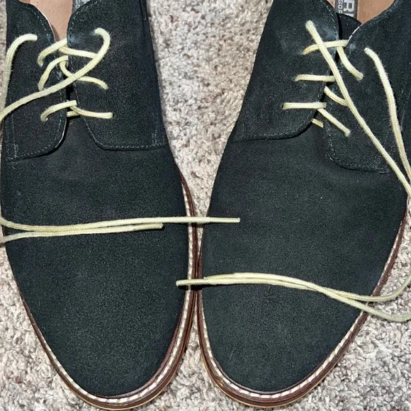 Gordon Rush Suede Lace Up Shoes Size 9.5