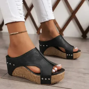 HELEN - STYLISH ORTHOPAEDIC WEDGE SANDALS