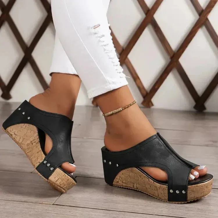 HELEN - STYLISH ORTHOPAEDIC WEDGE SANDALS