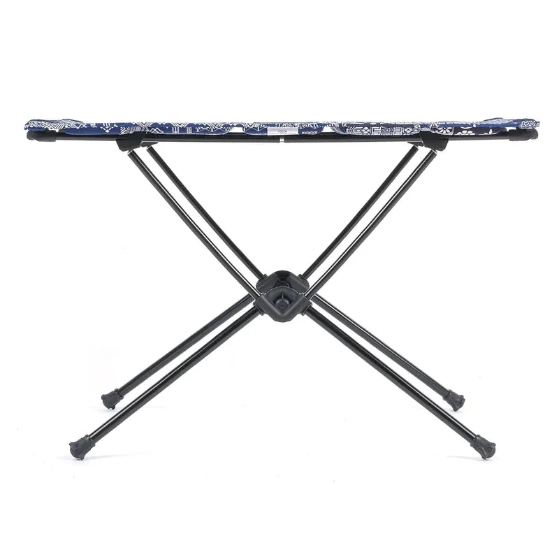 HELINOX TABLE ONE HARD TOP -BLUE BANDANNA QUILT