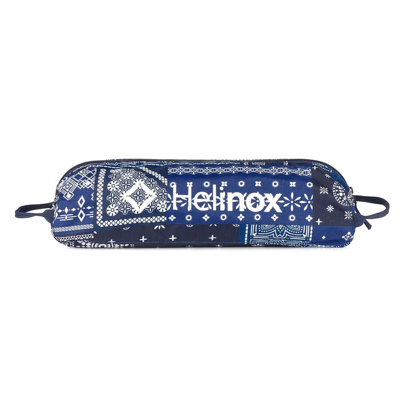 HELINOX TABLE ONE HARD TOP -BLUE BANDANNA QUILT