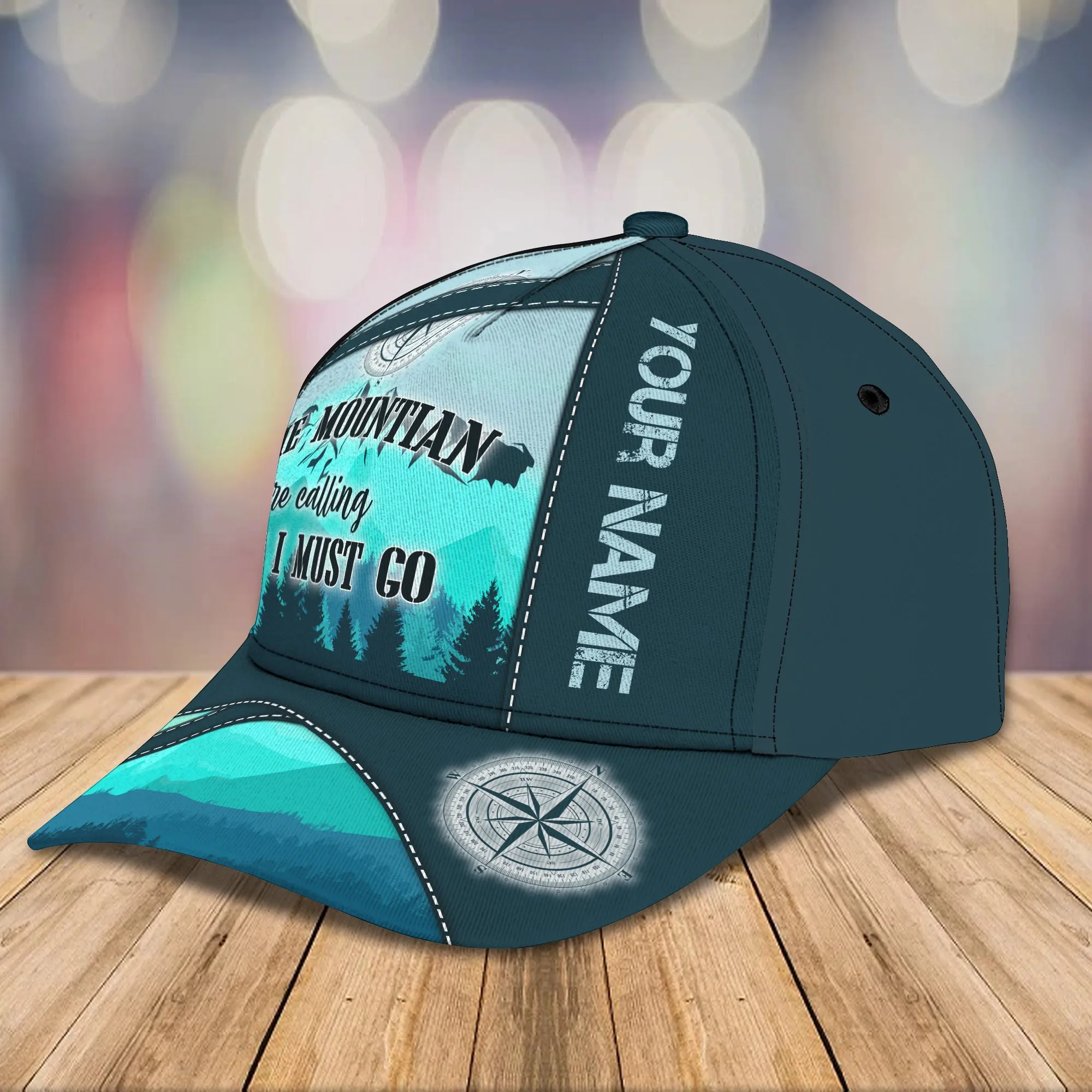 Hiking Trails - Personalized Name Cap - Co98