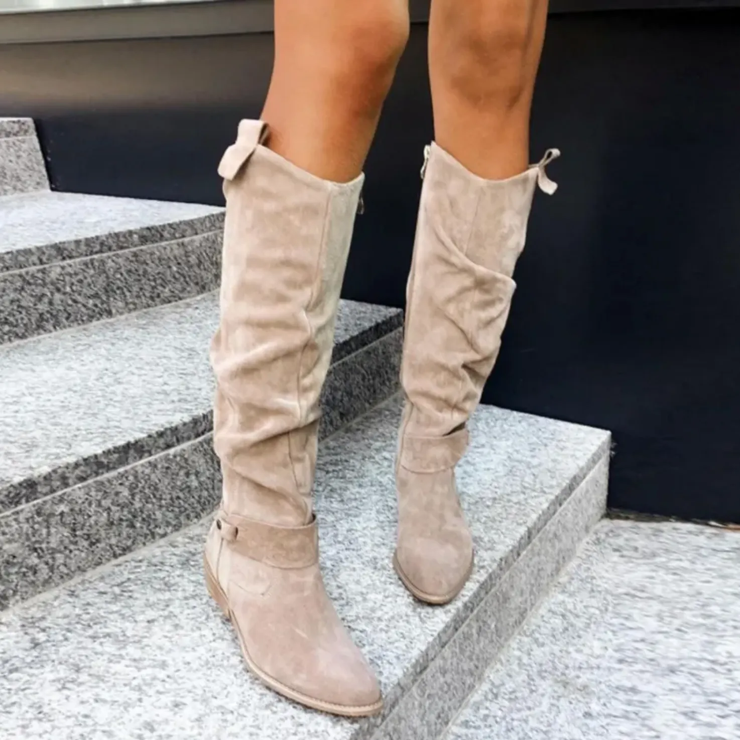 Hildegard - Stylish Women's High Boots for Ultimate Chic Comfort