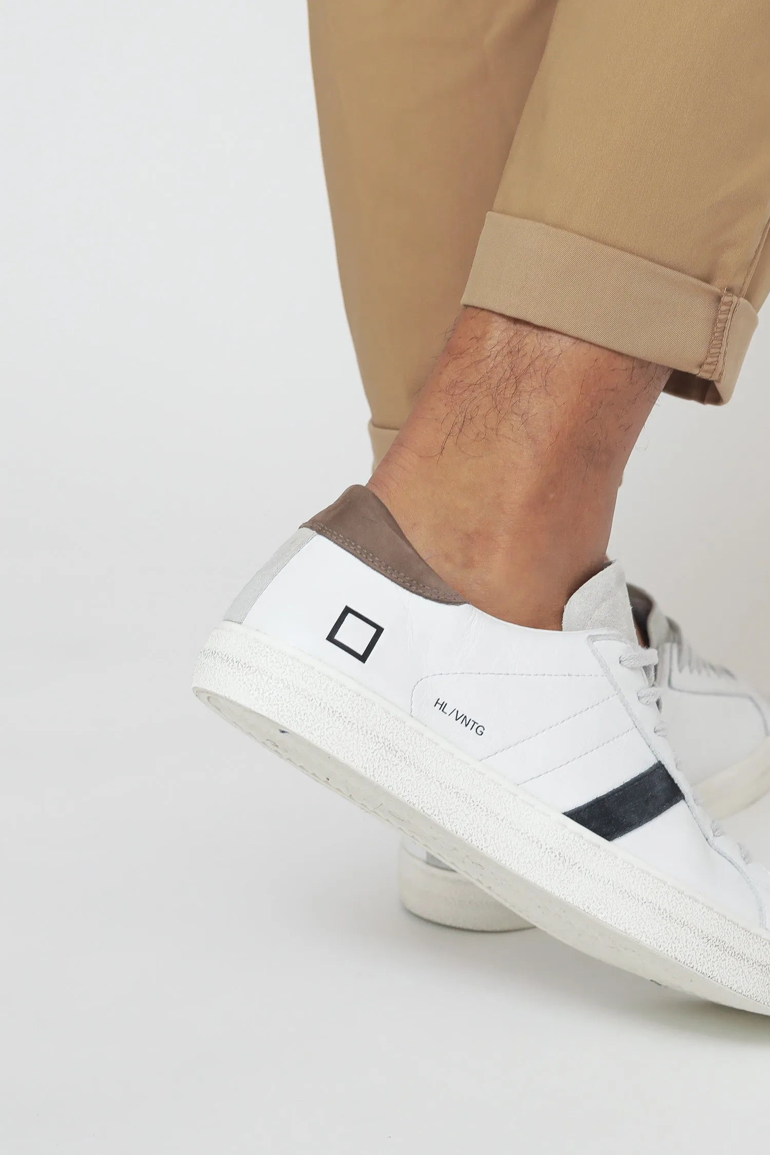 Hillow Vintage Calf - White/Brown