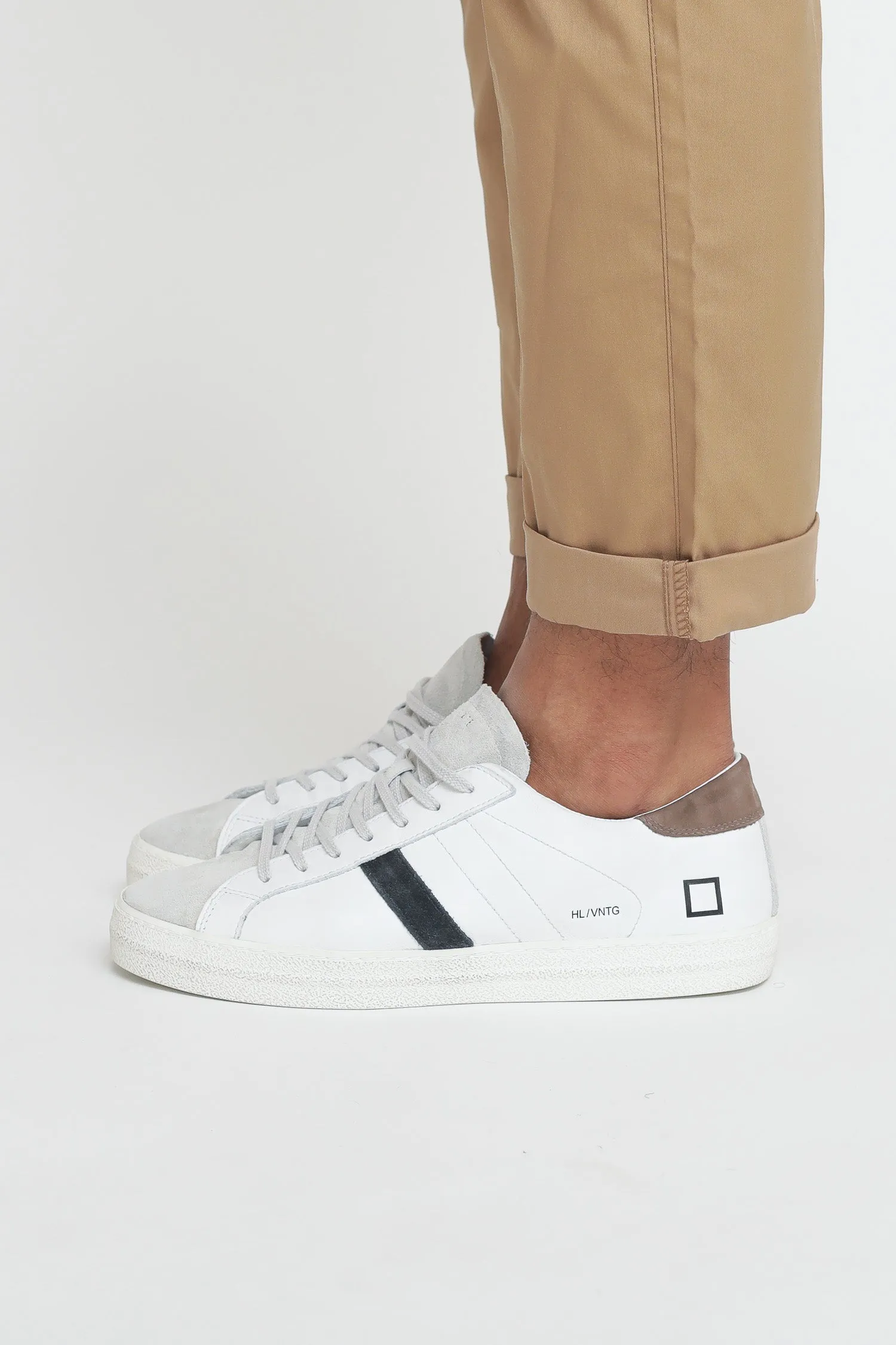 Hillow Vintage Calf - White/Brown
