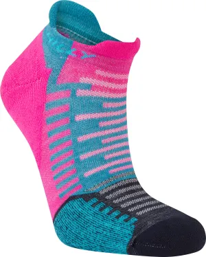 Hilly Active Socklet Running Socks - Pink