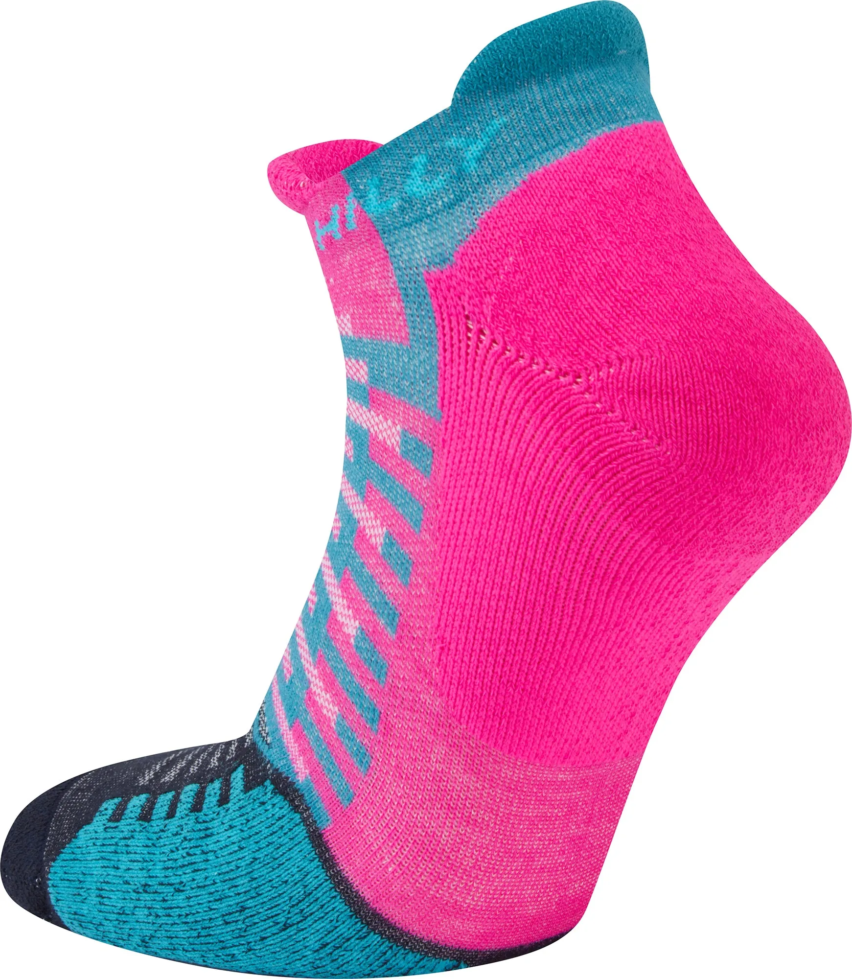 Hilly Active Socklet Running Socks - Pink