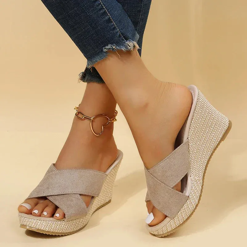 IRIS - STYLISH EVERYDAY WEDGE SANDALS