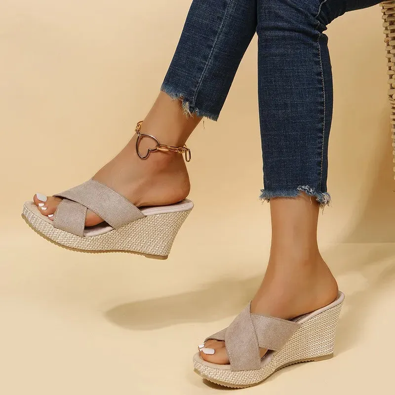 IRIS - STYLISH EVERYDAY WEDGE SANDALS
