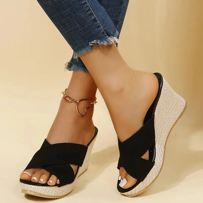 IRIS - STYLISH EVERYDAY WEDGE SANDALS