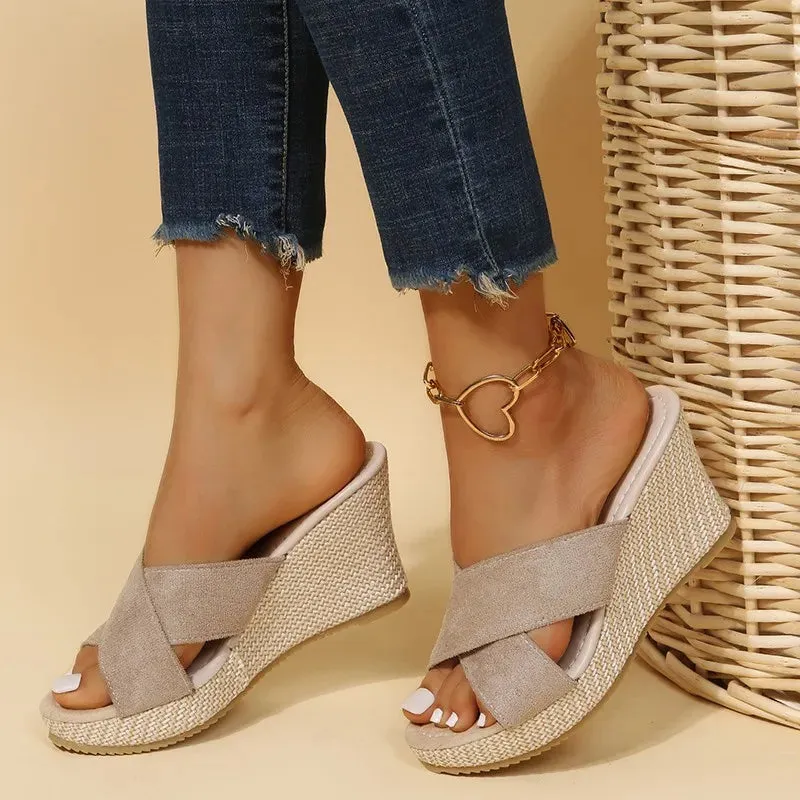 IRIS - STYLISH EVERYDAY WEDGE SANDALS