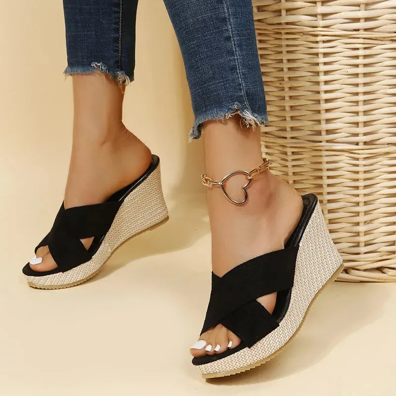 IRIS - STYLISH EVERYDAY WEDGE SANDALS