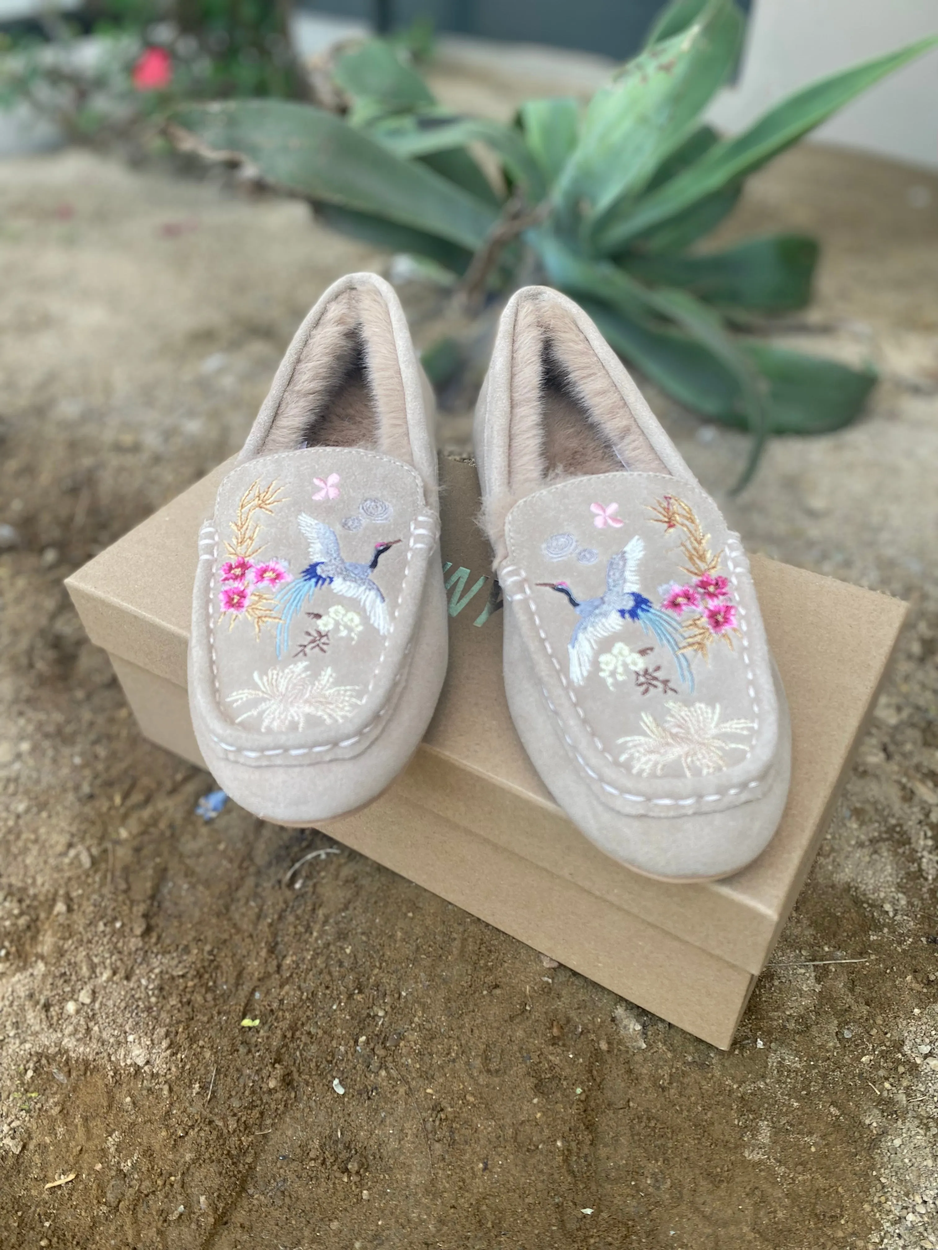 Johnny Was Emiko Sherpa Moccasin JWS7422 *